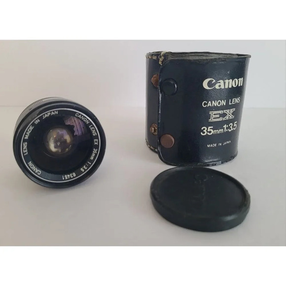 Canon EX 35mm‎ f3.5 Lens for EX Mt. Not Tested On Camera - Picture 2 of 7